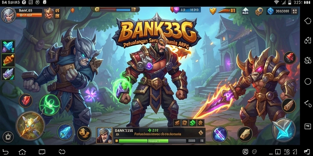 Gameplay BANK338 menampilkan pertarungan seru dan eksplorasi mendalam.