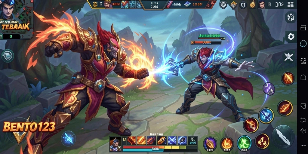 Tampilan gameplay menarik dari BENTO123 yang penuh aksi.