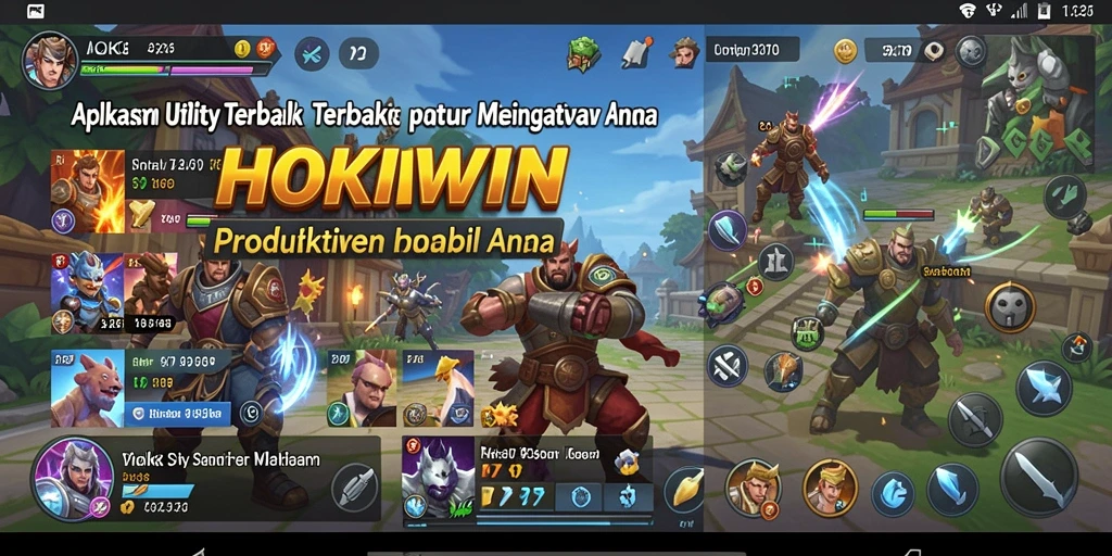 Tampilan antarmuka HOKIWIN yang intuitif dan user-friendly.