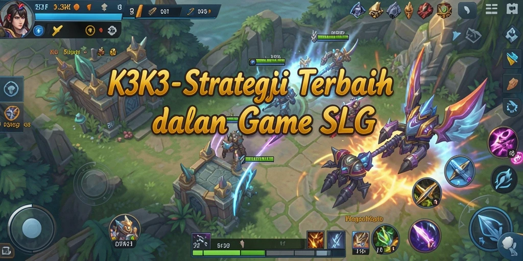 Tampilan gameplay yang mencerminkan dinamika SLG