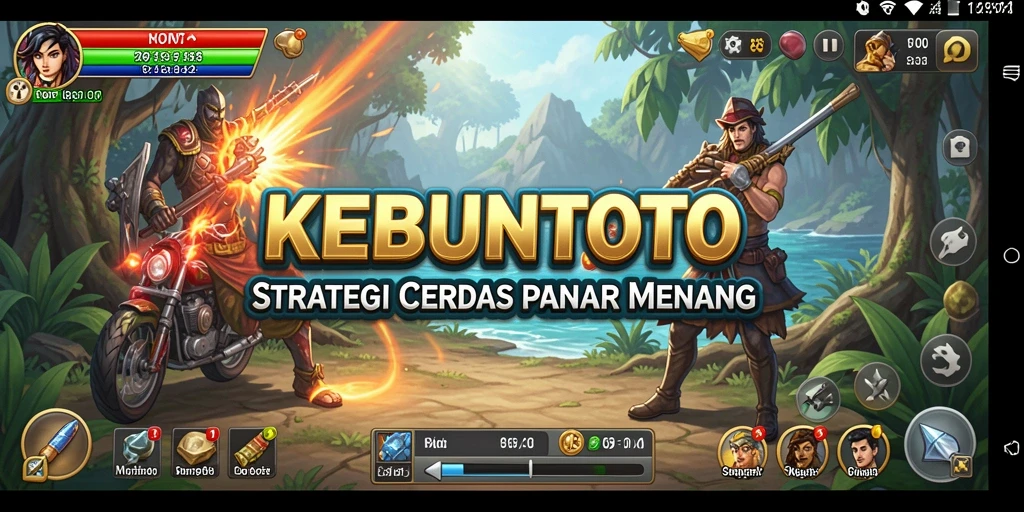Tangkapan layar menunjukkan aksi seru dalam game strategi.