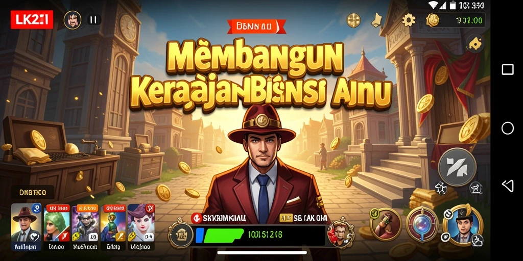 Tampilan gameplay LK21 yang menegangkan dan strategis.