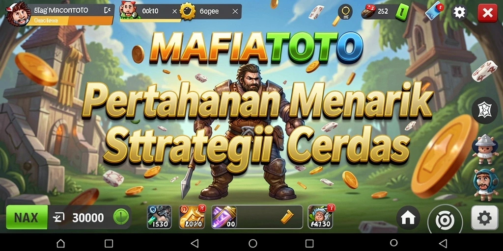 Gameplay seru MAFIATOTO dalam Tower Defense dengan strategi menakjubkan.