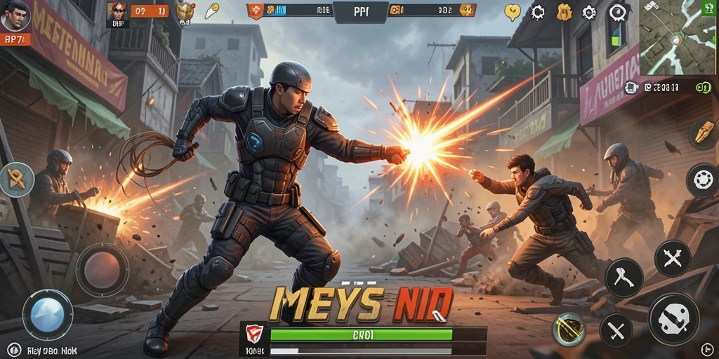 Tampilan gameplay PP7 yang penuh aksi dan ketegangan.