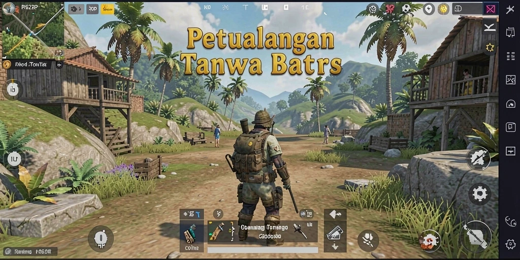 Tampilan menarik dalam dunia terbuka RP62RP.