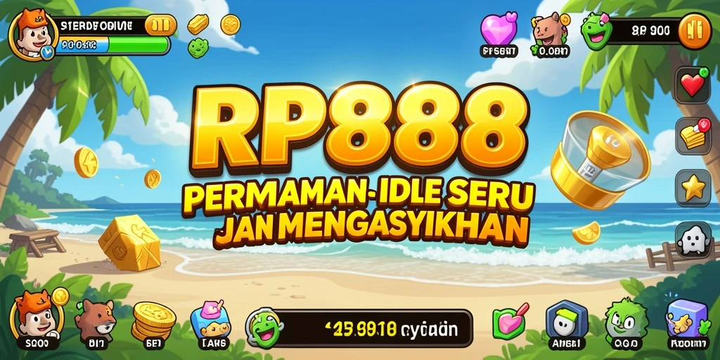 Tampilan gameplay RP888 yang menawan dan menarik untuk dimainkan.