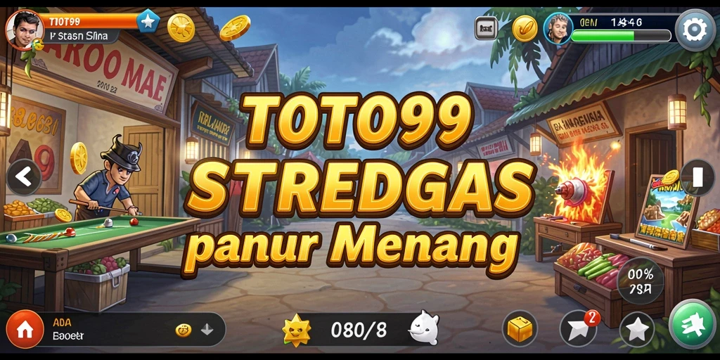 Tangkapan layar utama TOTO99 menampilkan aksi strategis yang mendebarkan.