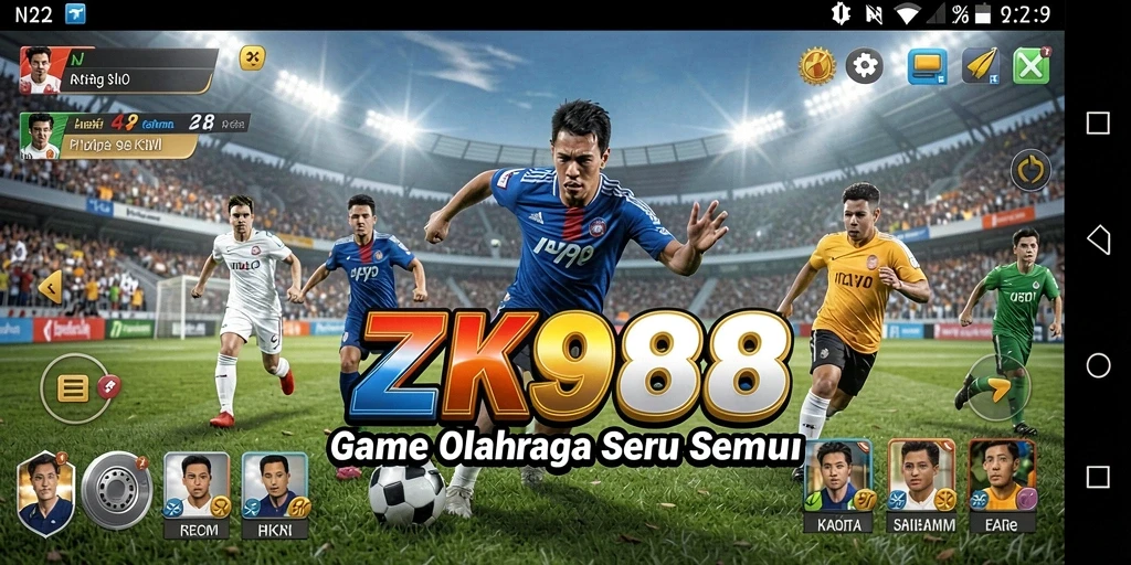 Tampilan gameplay menarik dari ZK988 yang menampilkan aksi mendebarkan.